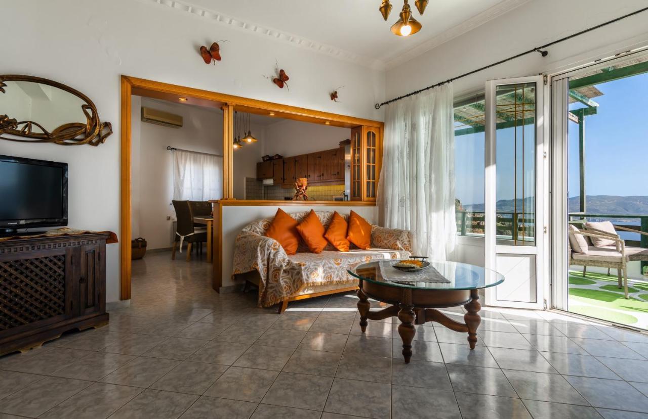 Villa Melisses Sea View House Plaka  Exterior foto
