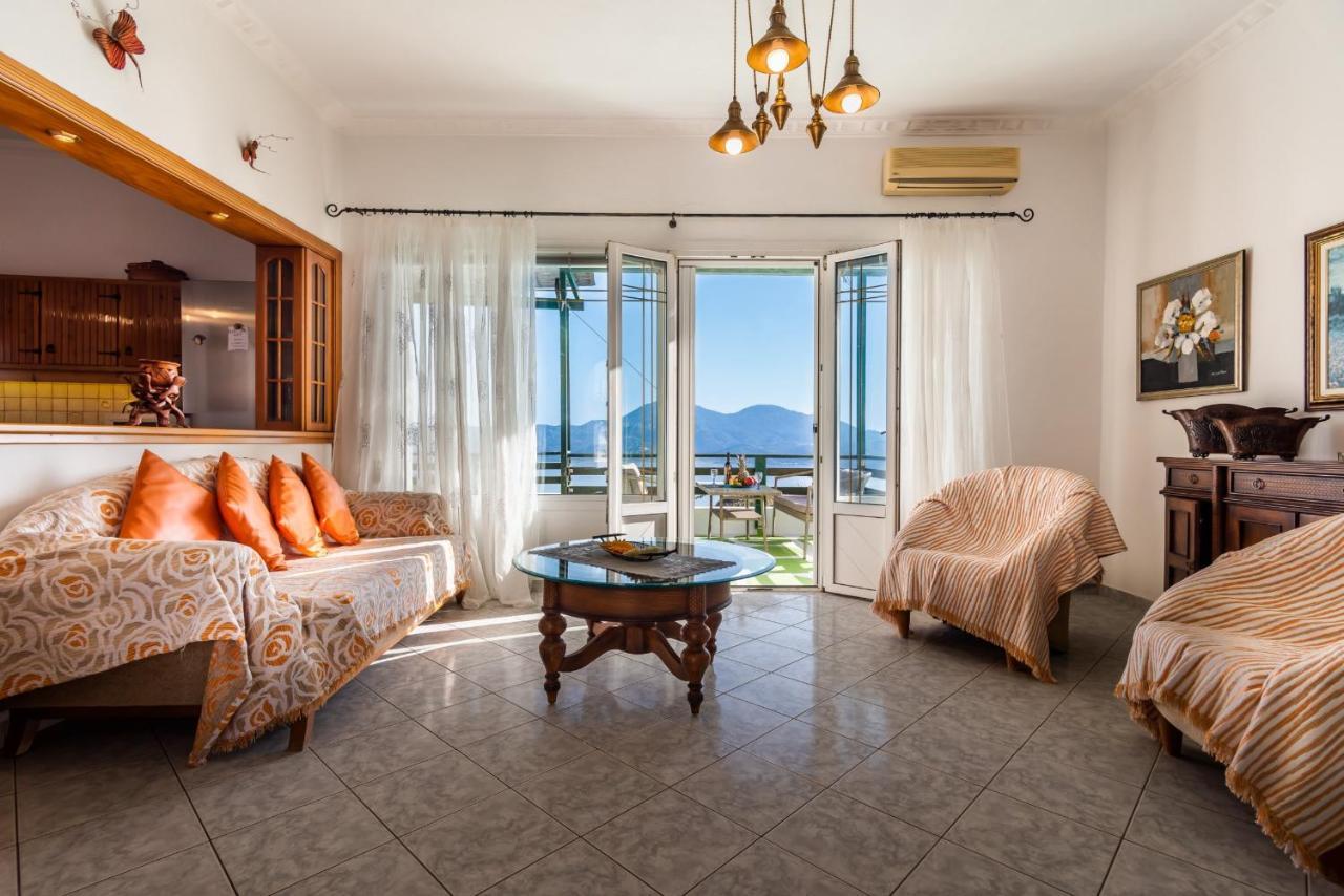 Villa Melisses Sea View House Plaka  Exterior foto